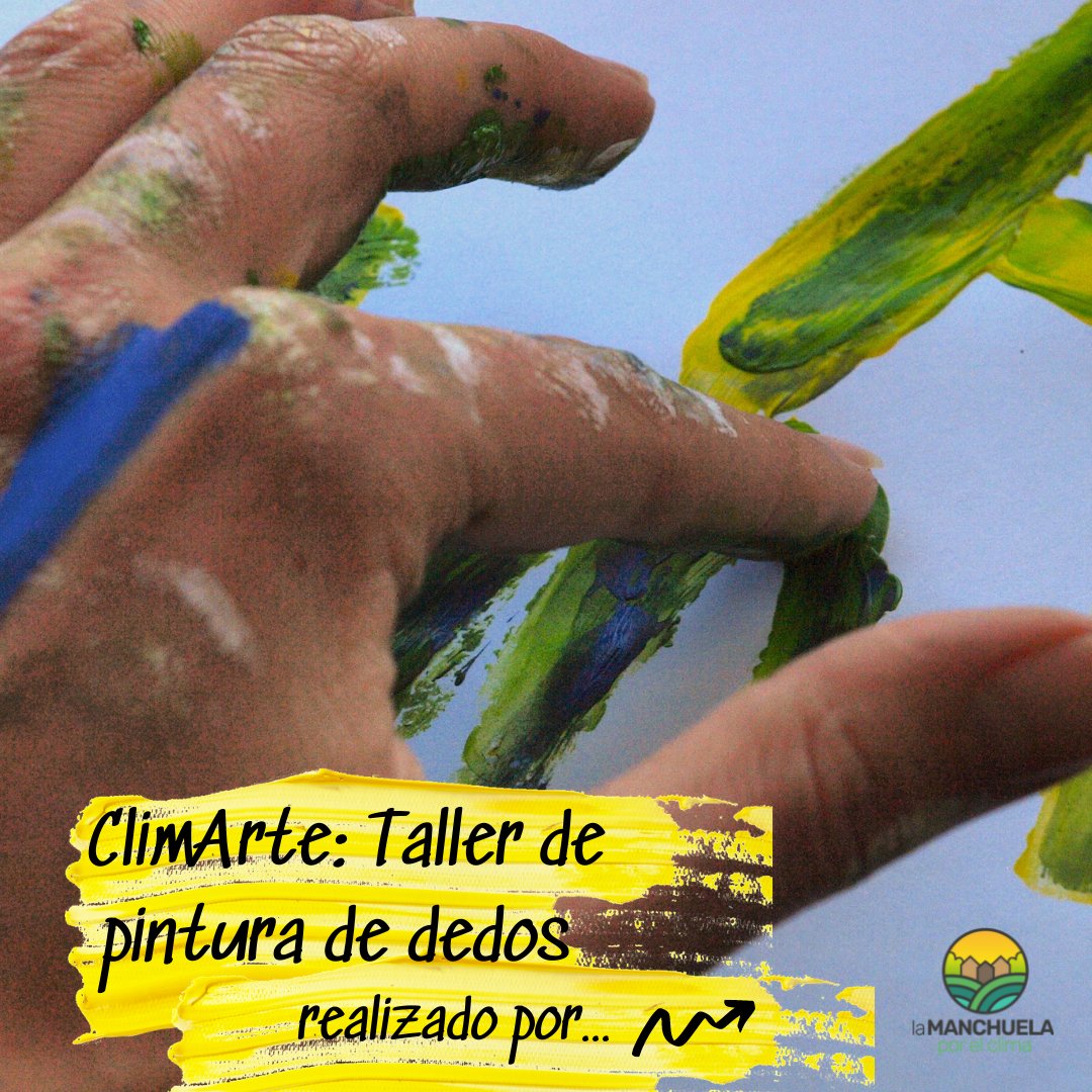 LMxClima's tweet photo. Al igual que el #cambioclimático necesita acción y creatividad para encontrar soluciones, la creatividad de este taller con @JuliaRamsauer91 no tiene límites. Sólo una cosa es segura: nos ensuciaremos 🎨 #ClimArte #LMxC #TallerdeArte https://t.co/yiPbBTw3W2