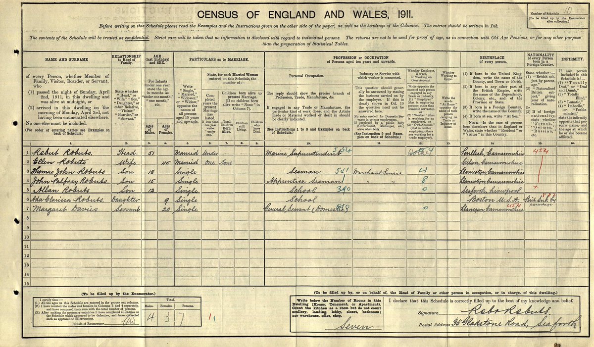 john_dilwyn's tweet photo. @DewiEirig @Marshallmedia @boimoel Wedi cael hyd i’r teulu yn Seaforth yng nghyfrifiad 1911, ond bod Robert wedi ail briodi ers llai na blwyddyn efo Cymraes o ardal Cilan, tu draw i Abersoch. Cefais hyd wedyn i gofnod claddu Ellen Clarissa yn Nhudweiliog yn 1908. https://t.co/kBY9emoMjV