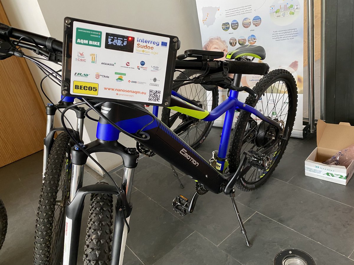 Jesús Lozano (@jeslozrog) on Twitter photo Pruebas de sensores de calidad de aire en estaciones fijas, bicis y personales del proyecto <a href="/NanoSenAQM/">NanoSenAQM</a> en Fontiveros <a href="/infouex/">UEx</a> <a href="/raymirabel/">Ray Ingeniería Elec.</a> <a href="/dipuavila/">Diputación de Ávila</a> @Sudoe5 Pruebas de sensores de calidad de aire en estaciones fijas, bicis y personales del proyecto <a href="/NanoSenAQM/">NanoSenAQM</a> en Fontiveros <a href="/infouex/">UEx</a> <a href="/raymirabel/">Ray Ingeniería Elec.</a> <a href="/dipuavila/">Diputación de Ávila</a> @Sudoe5