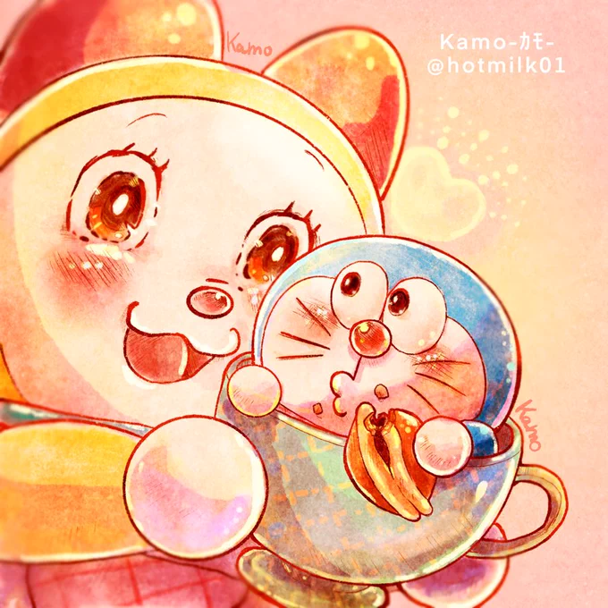 ティーカップドラちゃんとドラミちゃん☕🎀✨

#ドラえもん
#ドラミちゃん 