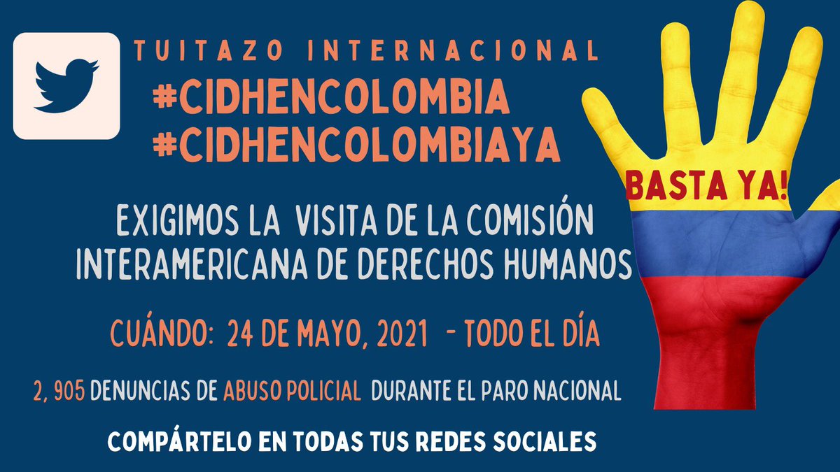 PissoHenry's tweet photo. #LepidoA todos los 🇨🇴, que hoy le digamos a   #DuqueAcepteVisitaCIDHYa. https://t.co/3E67RRh2dp
