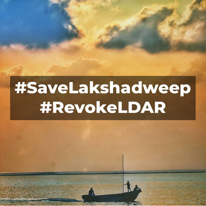 LettiLatheef's tweet photo. #SaveLakshadweep from these barbarians. The administrator should resign and recall all these. Thr government really thought that they could get away with all this.

#SaveLakshadweep
#RevokeLDAR https://t.co/UUa4rkGoB1