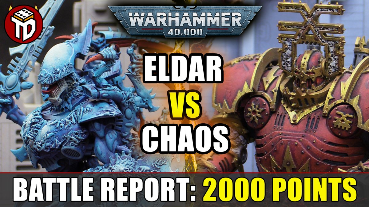 TableTop_Devils's tweet image. The dark gods descended, and with them came their pawns... Their dark war machines. Towering #Aeldari Wraithknights would face off against the demon knights of #Chaos 
#warhammer40k #warhammer40000 #eldar #chaosknights
youtu.be/Mf_b9L7lWNI