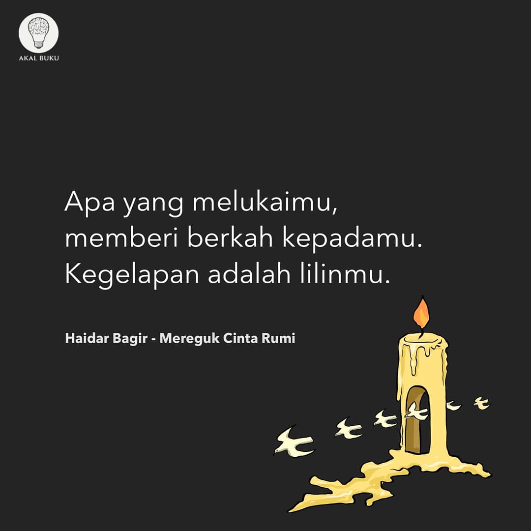AkalBuku's tweet photo. Seringkali Tuhan memberikan rasa sakit justru sepaket bersama obatnya. Memberi gelap lengkap dengan petunjuk menuju terang. https://t.co/TIKlxzR6Nv