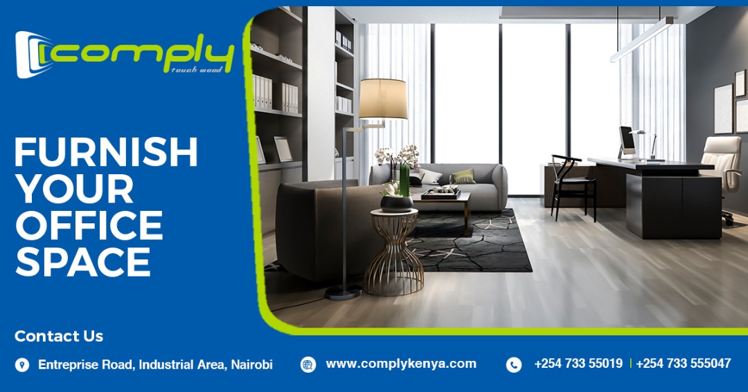 comply_kenya's tweet photo. It's the reason why office spaces in the world are providing a makeover to ensure tidy, well-adjusted, partitioned and vibrant work places by including stylish, new furniture. 
#officefurniture 
#decortips 
#complyfurniture 
#woodenfloors 
#sustainablewood https://t.co/zKKs1P0O6x