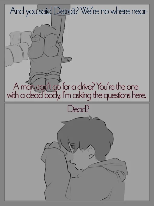 Detroit Become Human au (Chapter 3 part 2.2) 
