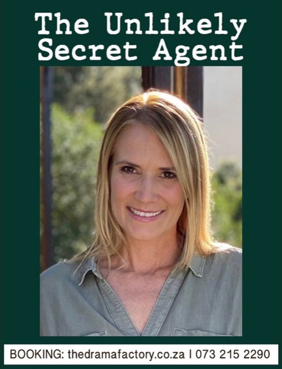 Meet Erika Marais, who will be playing Eleanor Kasrils in The Unlikely Secret Agent.

To book your tickets visit: thedramafactory.co.za

#UnlikelySecretAgent