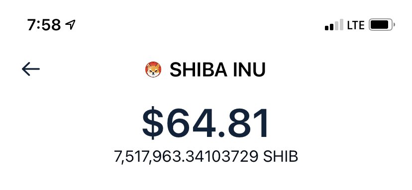 tysly94's tweet photo. I’d be perfectly ok with this only going to 0.01 😂😎 #shibainu #SHIB #ToTheMoon https://t.co/THCfEN2J8P