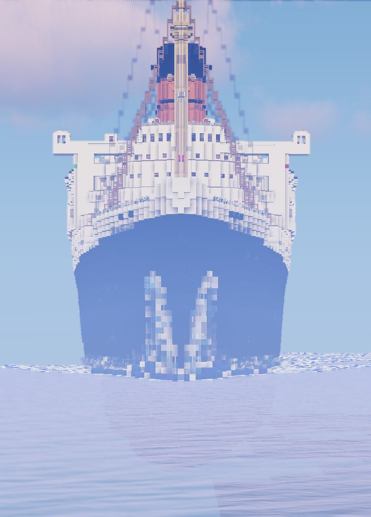 TeamSeaNetwork's tweet photo. RMS Queen Mary (by @Dooku200 ), coming 5-28-21! 
-
-
#Minecraftbuilds #MinecraftMarketplace #cunard #queenmary https://t.co/QSnzwbBzDh