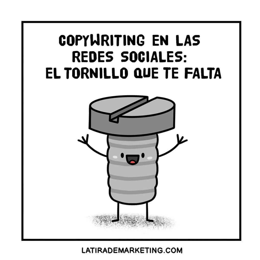 tirademarketing's tweet photo. Para que las #RedesSociales funcionen necesitas que todas las piezas encajen.
Hay una pieza clave que te va a ayudar: el copywriting, el tornillo que te falta para que el engranaje digital sea perfecto.
Te lo cuenta @jmarcopy 😊
https://t.co/kXMBT6xW6D
#Copywriting #rrss https://t.co/gsNUgW6TnU