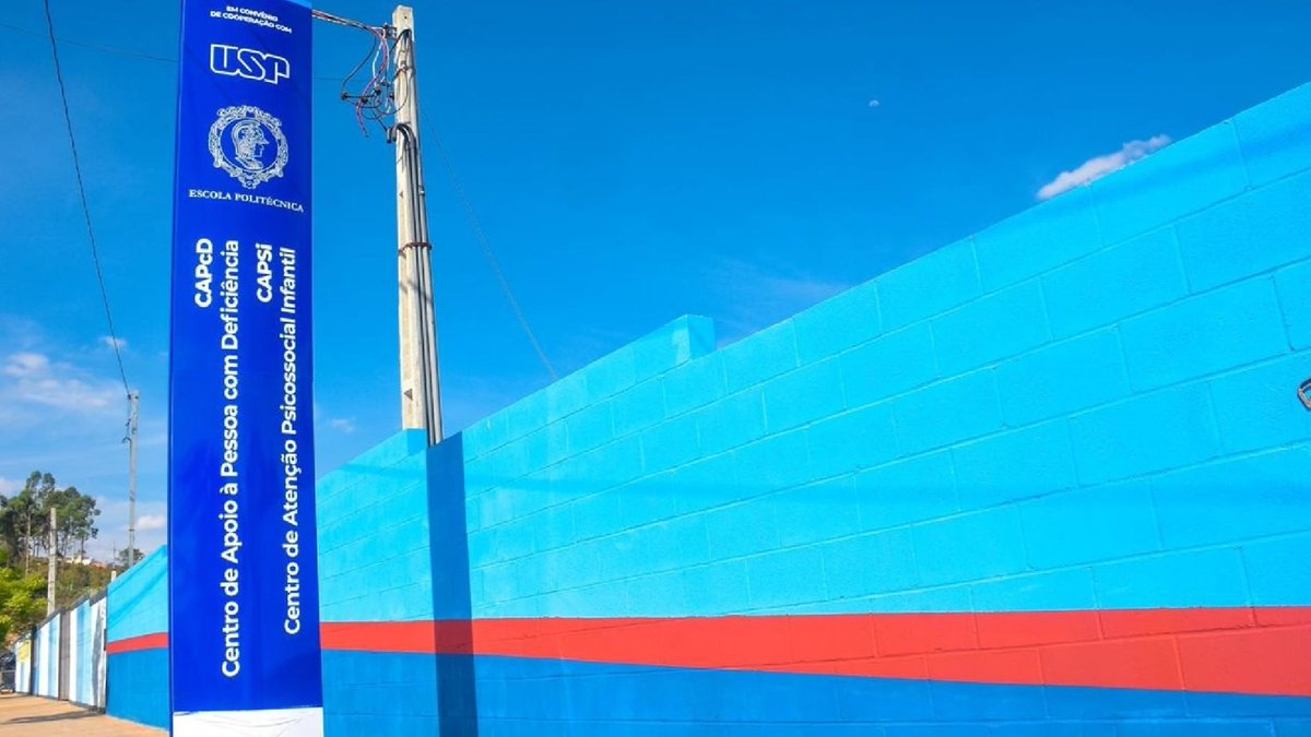 expressourb's tweet image. Projeto da Prefeitura de Cajamar, em parceria com a POLI-USP, da USP - Universidade de São Paulo, tem como foco atendimento de crianças com #transtornodoespectroautista (#tea). Saiba mais no link: bit.ly/3wsBr2x.