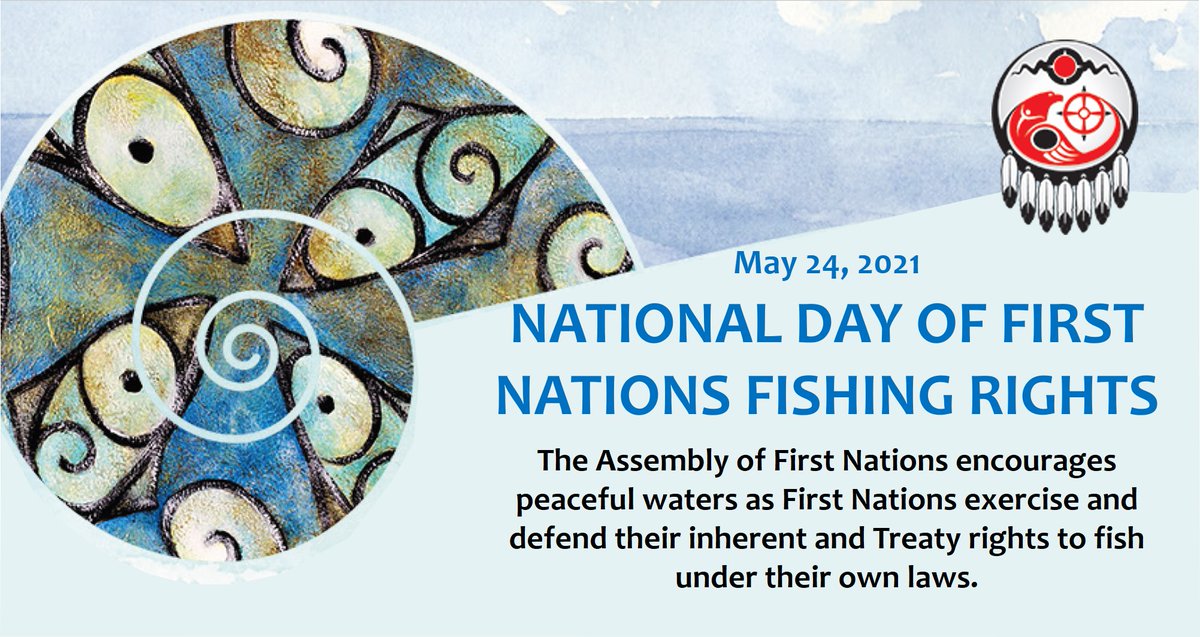 Today is the National Day of First Nations Fishing Rights, a day to celebrate the inherent and Treaty-protected rights of #FirstNations to fish &amp; manage our own resources. #FirstNationFishingRights #FishingRightsDay