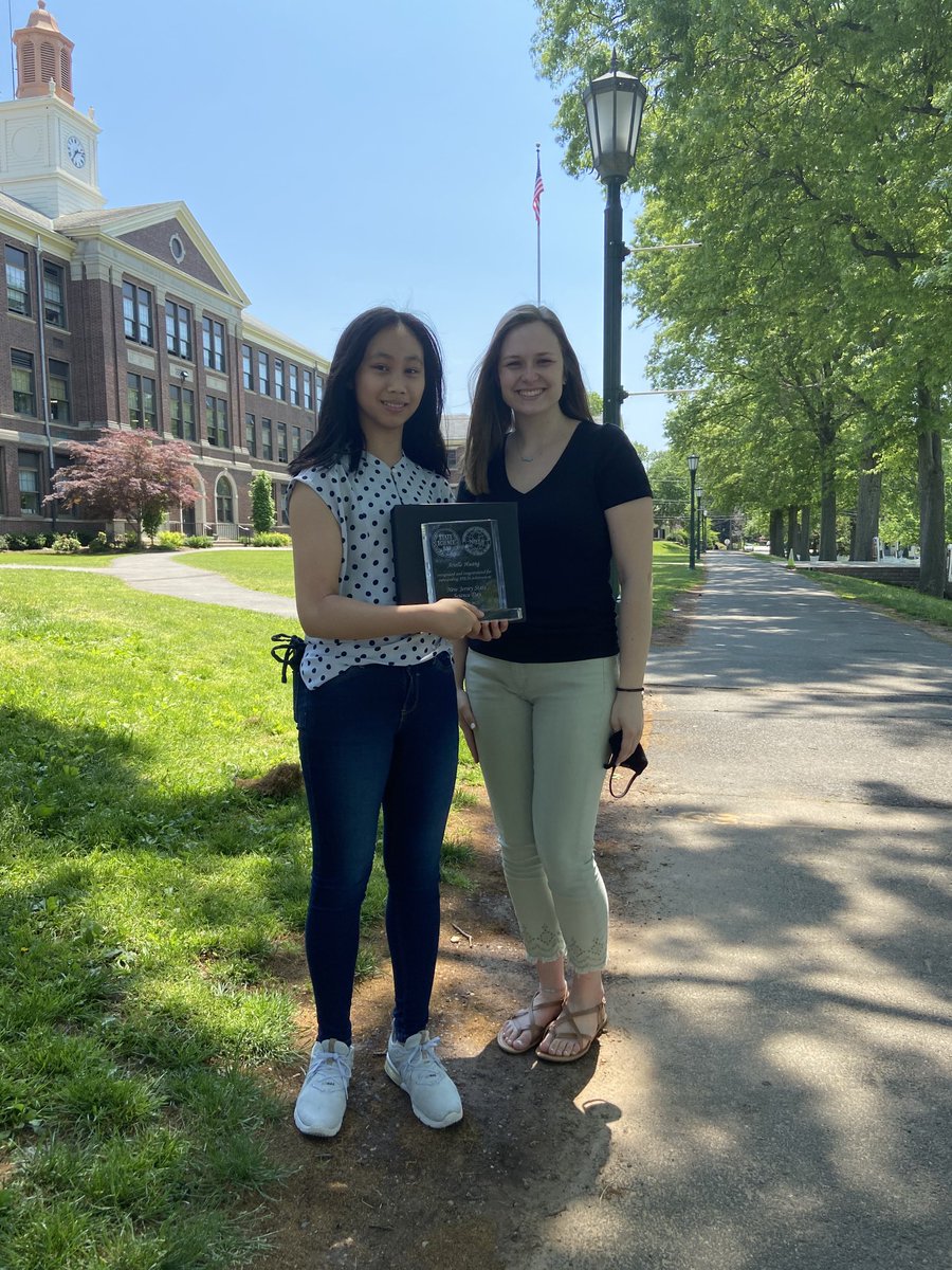RSDSciTechEd's tweet photo. Congrats to @RamseyHSNJ Arielle Huang for her winning work “The Prevention of Vector-Borne Diseases in NJ” in the NJ State Science Day competition. ⁦Thx ⁦@msshurminskyRHS⁩  for supporting the Arielle and the event! ⁦@CurriculumRSD⁩ https://t.co/50UMVWu59V
