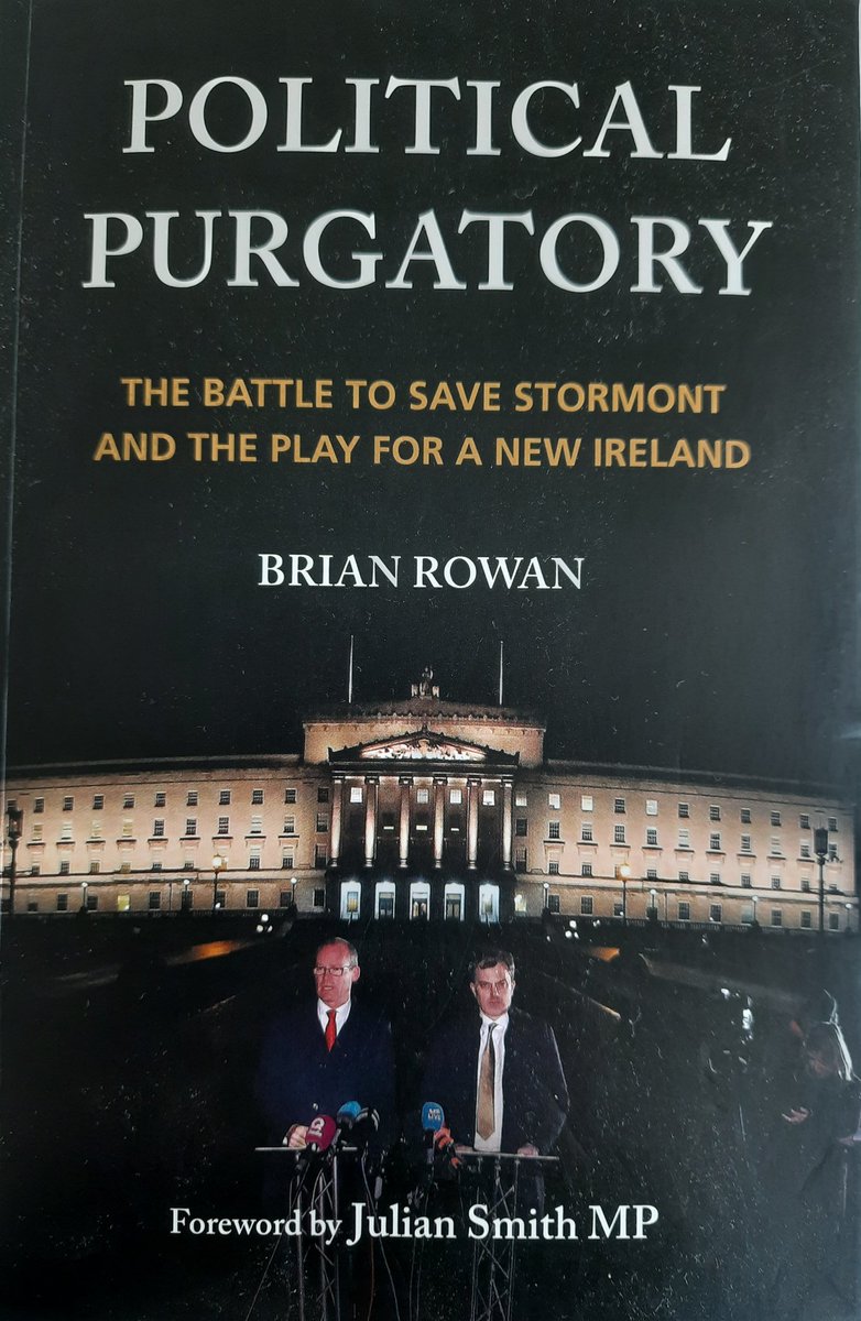 CullybackeyP's tweet photo. #CCAS1 Folks, highly recommend you get your hands on this book by @BrianPJRowan. Outstanding analysis of the political issues that brought Stormont down in 2017 and the process which led to the restoration of Stormont in 2020. https://t.co/i6MrHWx11U