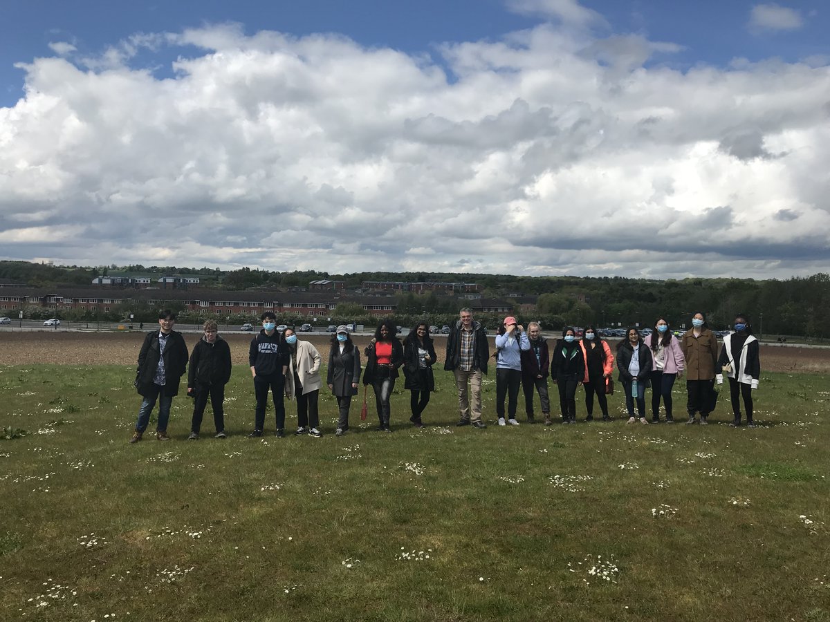 Volunteers enjoyed a 5mile guided walk through ancient woodlands in Canley, visiting a number of @canleygreenspaces projects on the walk. We discovered drifts of beautiful bluebells, storm fallen trees with tangled exposed roots and vivid yellow fields of flowering oil rapeseed.