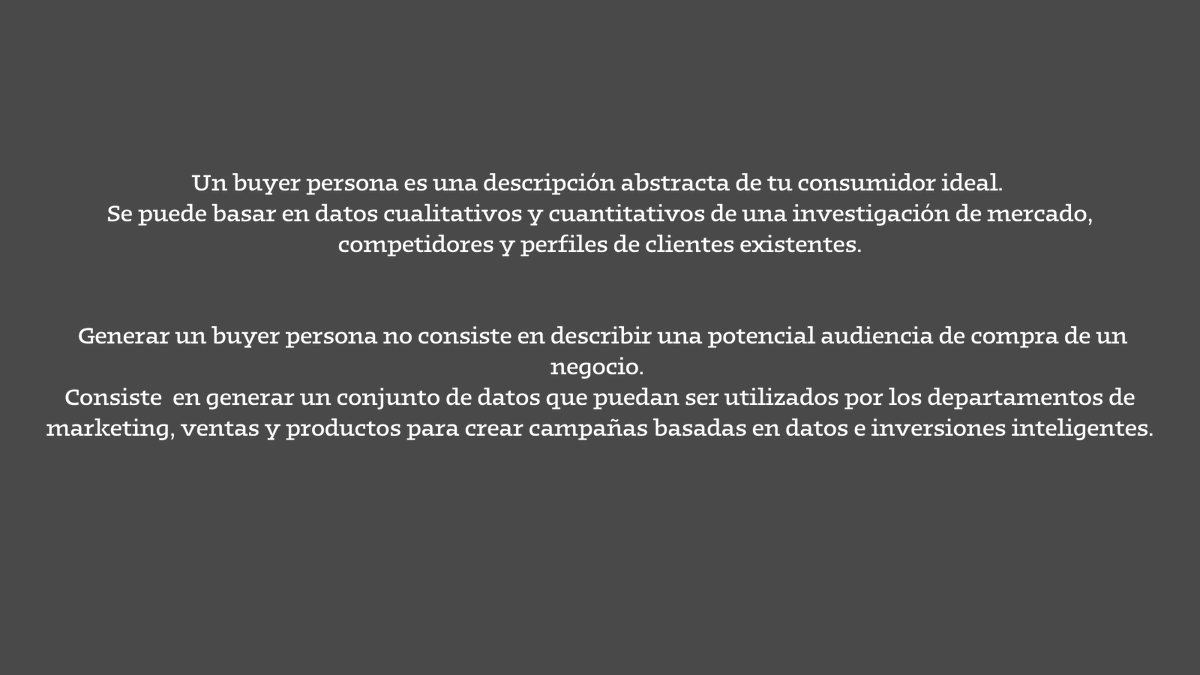 ¡Buenas tardes terrícolas! 
.
.
.
 Nuevo concepto importante y que sirve de gran ayuda para las empresas.  
Quédate con la copla si todavía no lo conocías.  

 ¡Feliz lunes! #buyerpersona #marketing