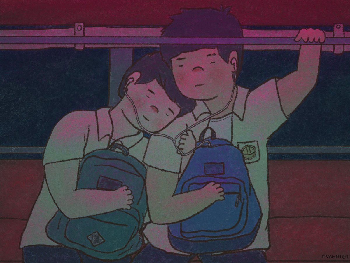 Buti na lang traffic sa espanya, mapapahaba pa ang pagsasama namin nyahaha 🌈

komiks ni vahntot ✨