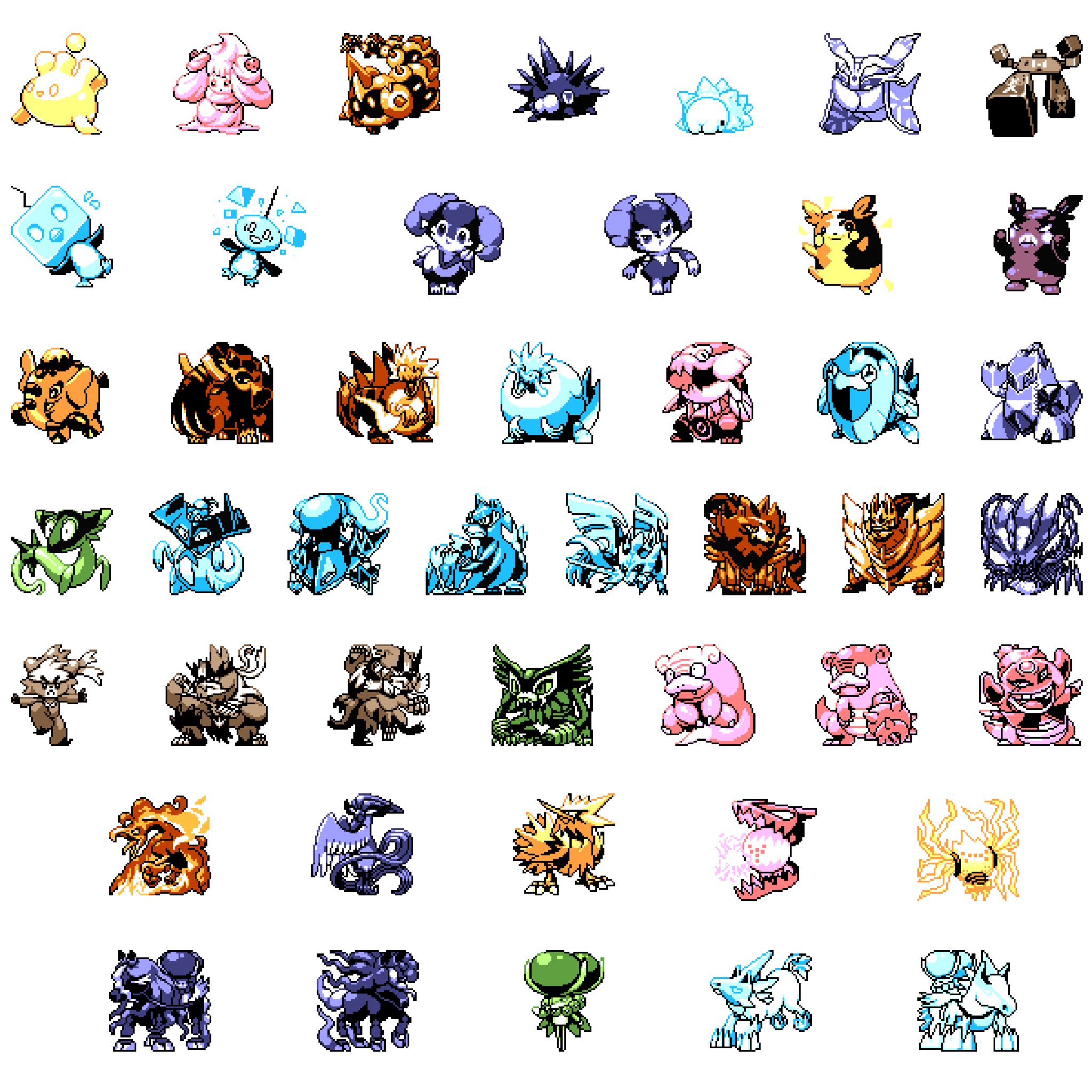 ポケモンレジェンズアルセウス攻略まとめ 第8世代のポケモンをドット絵で描いてみた Patackart より Pokemon Pokemon ポケモン T Co Tl9gzdaumm Twitter