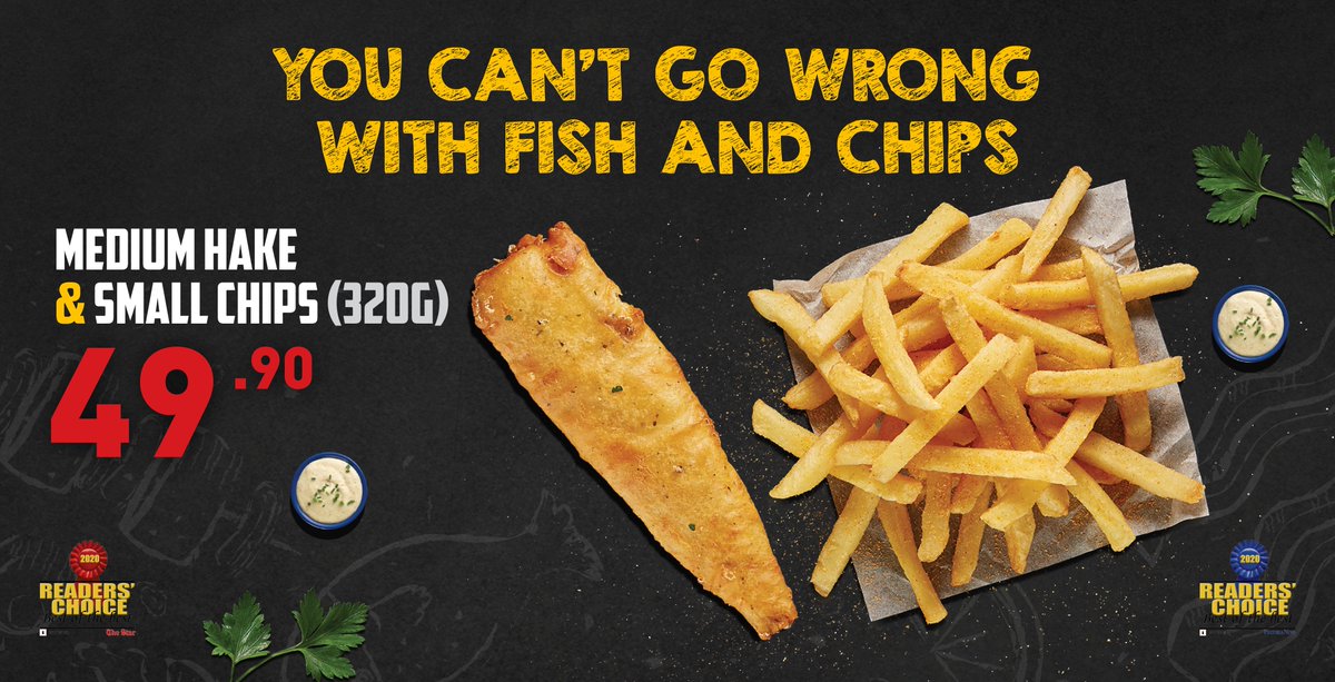 FishAndChip_Co's tweet photo. One thing is for sure! You can never go wrong with FRESHHHH Fish &amp; Chips! Head over to your nearest The Fish &amp; Chip co store and hook yourself up this hot tasty meal!! Issa whole lot of goodness!
Find your local store here: https://t.co/c00CsvlDXq
#SBWL
#TheFishAndChipCo
#ISSALOT https://t.co/3UEtnvjk7A