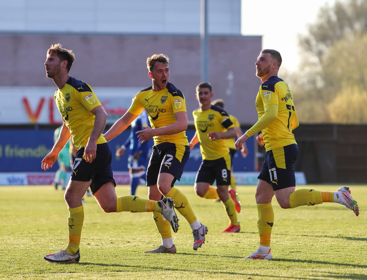 Massive effort from everyone to get into the play offs after the start we had. Real shame not to get over the line but plenty to be positive about. A great season for me personally and can’t wait to go again next year 💛 <a href="/OUFCOfficial/">Oxford United</a>