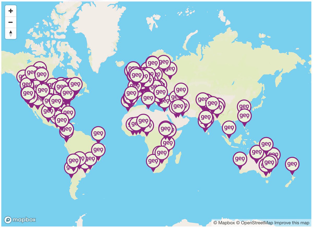 geospatialwomen's tweet photo. Can we get 1️⃣0️⃣0️⃣0️⃣ awesome people from diverse genders to be geospatial speakers by the end of 2021?
🎙️Tag someone who would be a great speaker! 🎙️https://t.co/5bRCxLkgnx https://t.co/wXK5tDwLrj