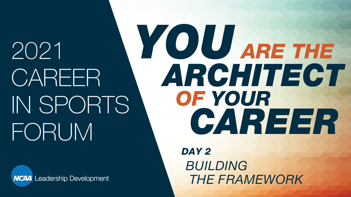 NCAA_PR's tweet photo. Day ✌️ of 2021 Career in Sports Forum!

Today, participants will be building upon the skills they learned yesterday and getting to hear from professionals in the college sports industry.
#NCAAcsf #NCAALearnLead https://t.co/RfNkkUxk5E