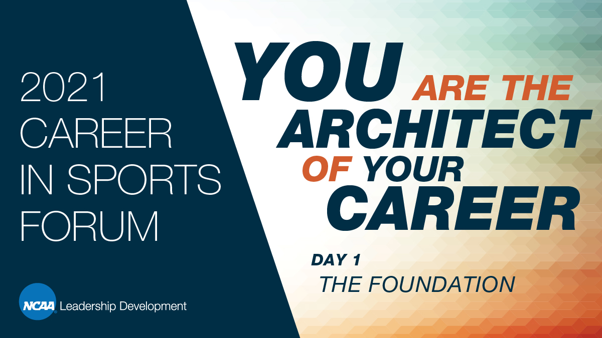 NCAA_PR's tweet image. Today marks the beginning of the 2021 virtual Career Sports Forum! Participants will start off the three-day event with learning about creating the foundation for their careers in college athletics.
#NCAAcsf #NCAALearnLead