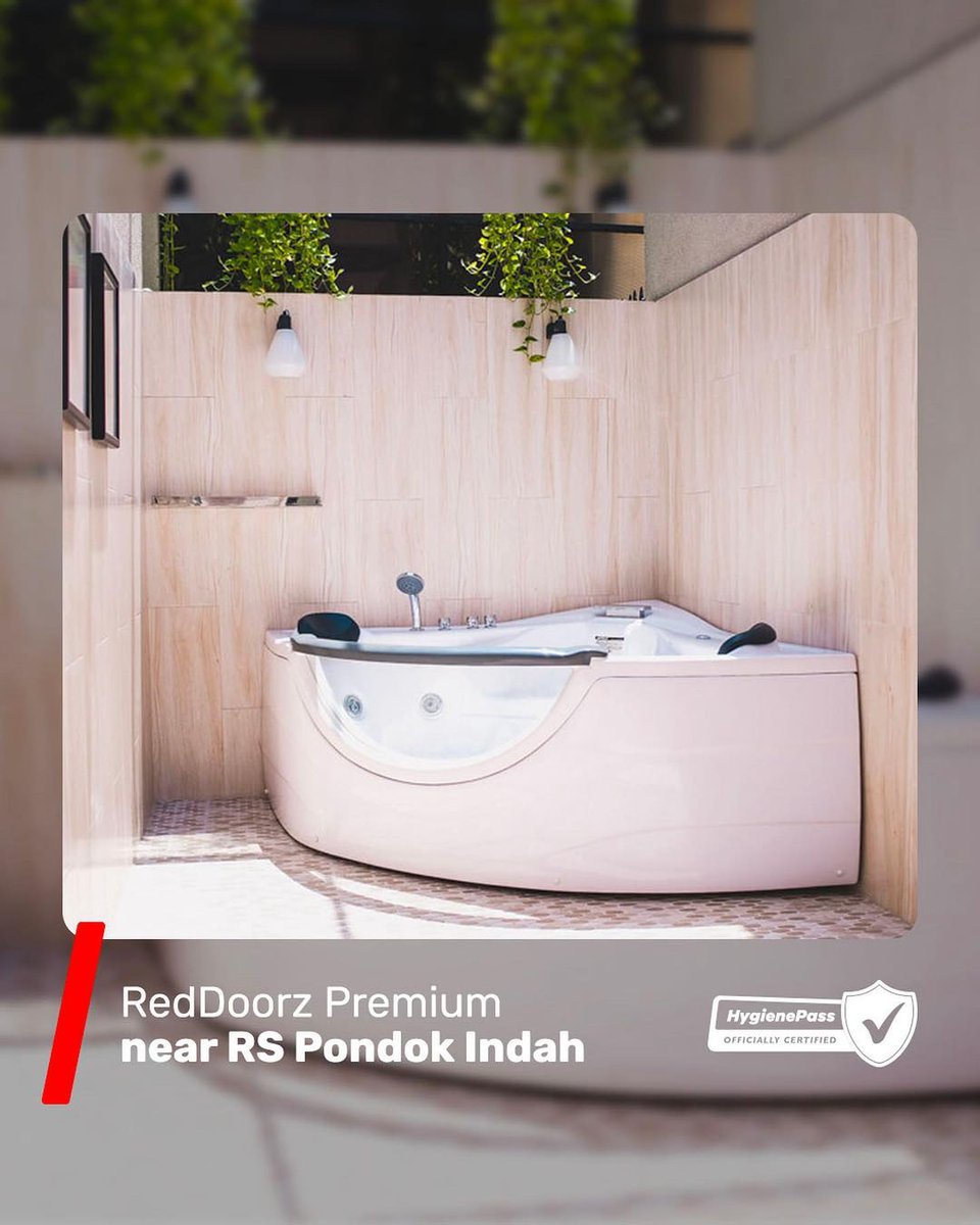 MrBens15's tweet photo. Terbaik ini ampe ada Jacuzzi nya segala 😍
RedDoorz Premium near RS Pondok Indah nya ready ya Guys
.
.
Info Diskon dan Reservasi WA ke 081339815933 ya #reddoorz #pondokindah #jacuzzi #hotel #diskon #murah #jakarta https://t.co/tvMCgSKMab