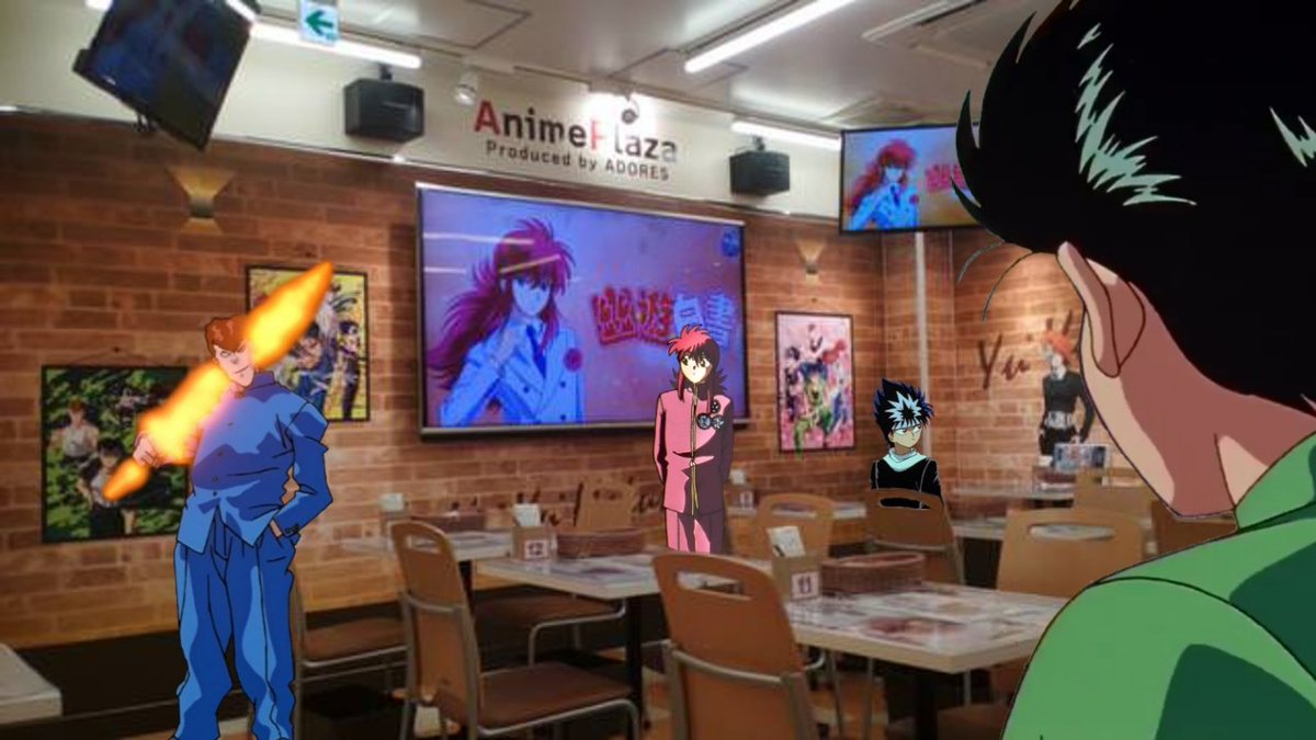 There's an entire cafe about us?!