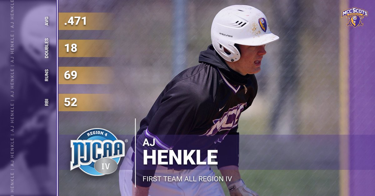 Congratulations to Scots OF AJ Henkle on earning 1st Team All Region! @McHenryCoSports <a href="/_TheJBB/">The JBB</a>