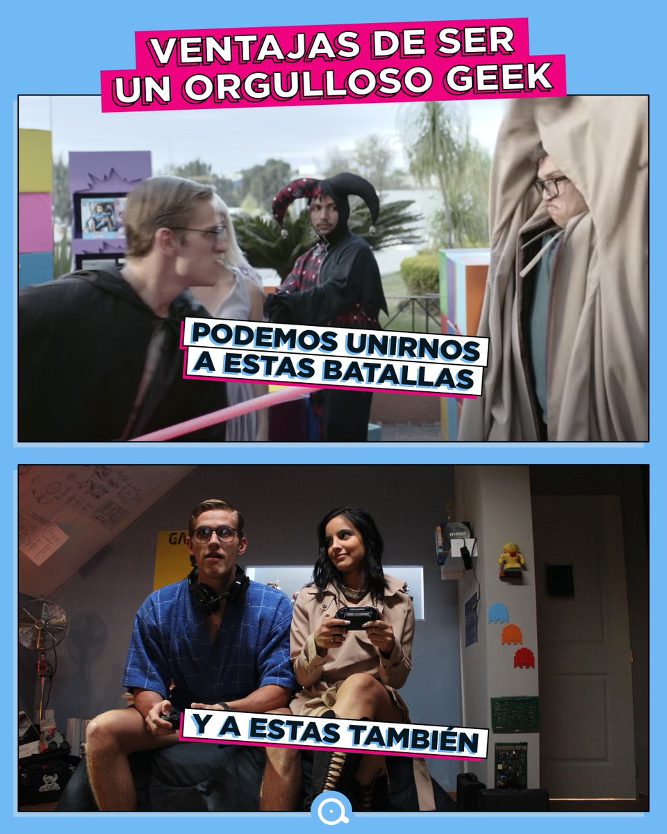 Allá ustedes si se vuelven a burlar del #OrgulloFriki.  🤓👾