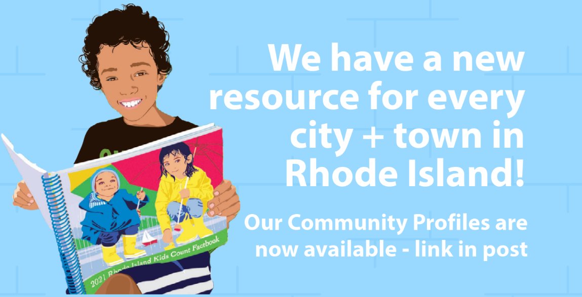 There are 39 cities and towns in Rhode Island — so, we have 39 Community Profiles now available!* 

Click here to dive into the data: bit.ly/3bQ2Ovf #RIFactbook #RI
 
* Plus 2 extra: one for RI as a whole, and one for the Core Cities