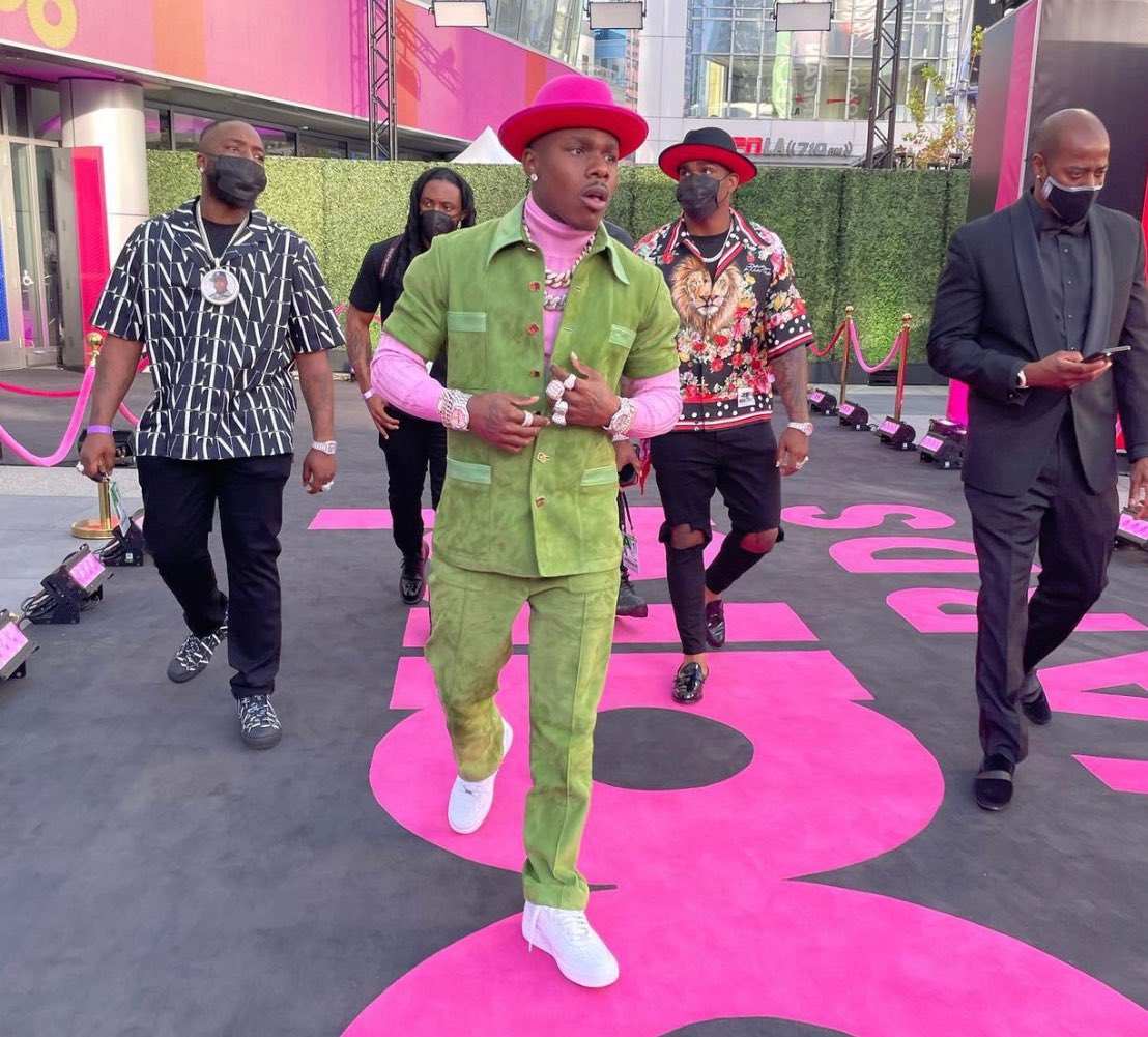 Dababy dressed Iike he gonna give batman a hard time