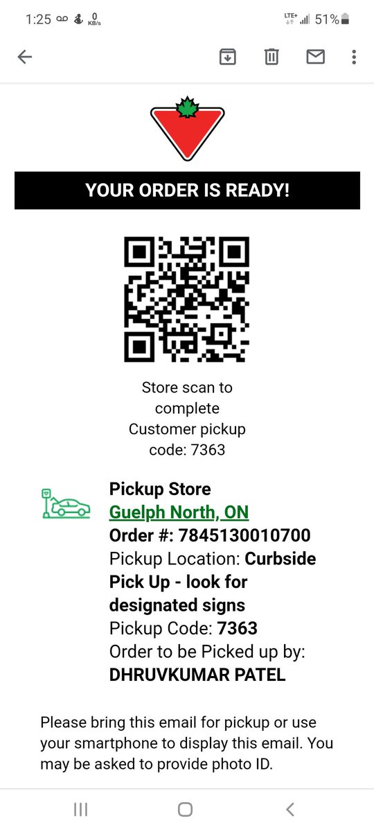 dhruvpatel7992's tweet photo. @CanadianTire sorry I don't have that much of time for shopping,
you guys are superslow ordered one item online and it takes 3 days for pickup when I went their they said you have to come tomorrow thn why your system mailed me that your order is ready for pickup https://t.co/csCdzhEC5R
