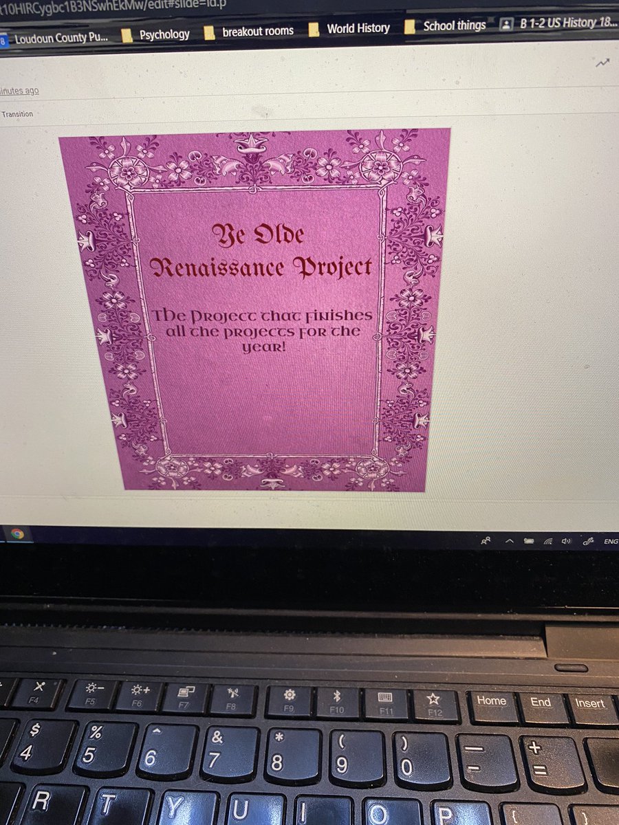 When you’re creating one last research opportunity for the year for your students and also discover that google has a bunch of hidden fonts...<a href="/LVHS_official/">Loudoun Valley HS</a>