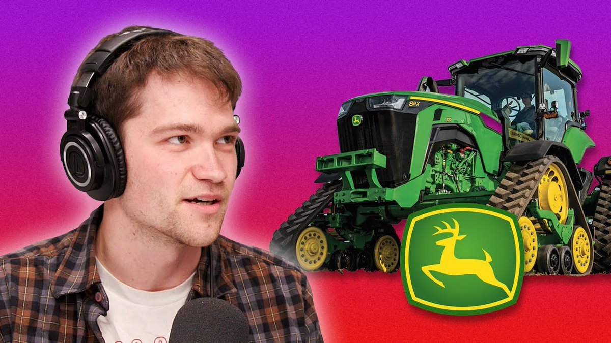 WVFRM's tweet photo. Why Everything is Tech, even Tractors

https://t.co/uennFpjNc0 https://t.co/1VK65o8IfS