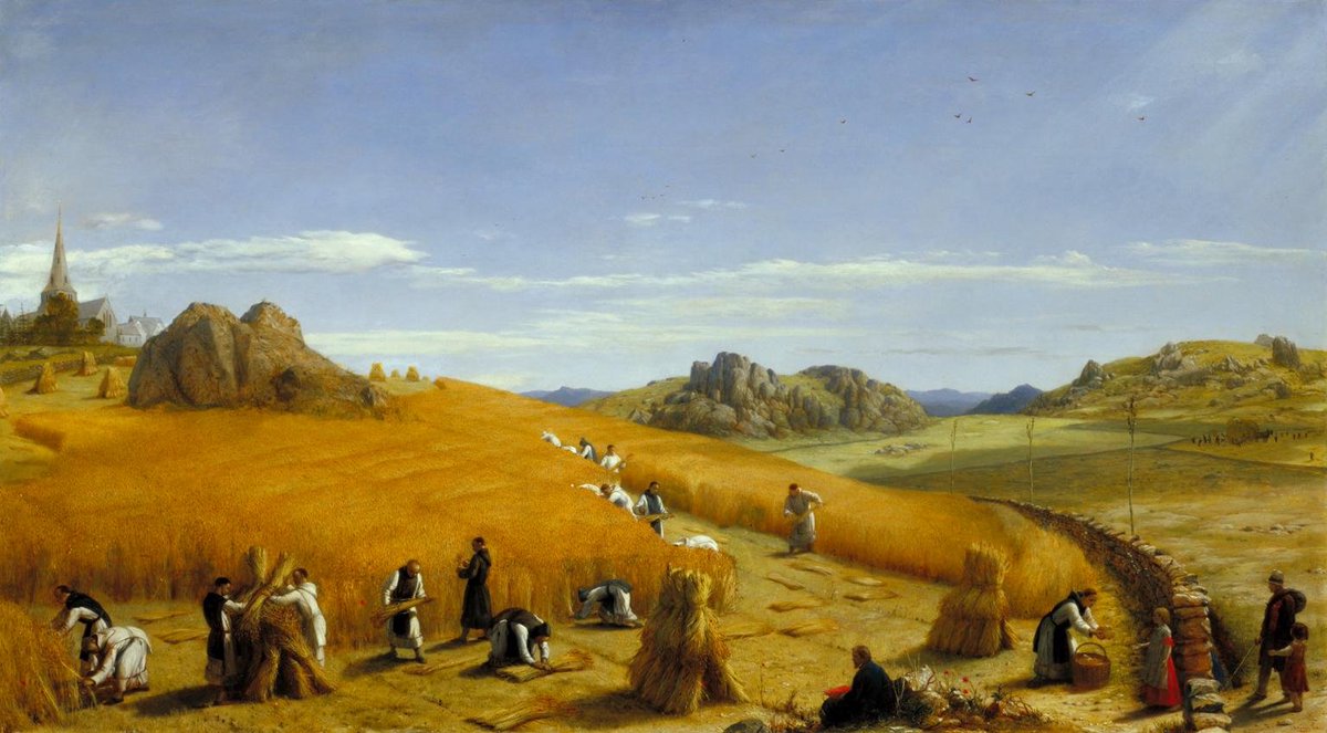 Matthew Kaemingk (@matthewkaemingk) on Twitter photo In one painting.
Justice + Work + Worship 
In one fluid motion the monks connect prayer, farming and concern for the poor.  Here the fence in God's economy is broken open, and the poor are fed. In one painting.
Justice + Work + Worship 
In one fluid motion the monks connect prayer, farming and concern for the poor.  Here the fence in God's economy is broken open, and the poor are fed.