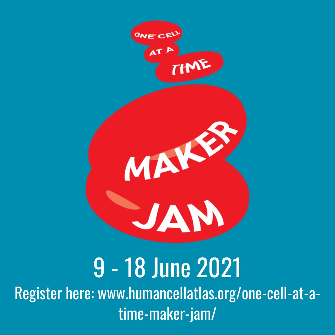 FusionArtsOx's tweet photo. 📢 Creatives, scientists & tech lovers: Test & grow your skills with the #MakerJam challenge! Develop a creative project inspired by the @humancellatlas & attend amazing talks at this exciting online get-together!
9 -18 June | Info & sign up here: https://t.co/cpNfut8omy https://t.co/PMLAGMWTZi