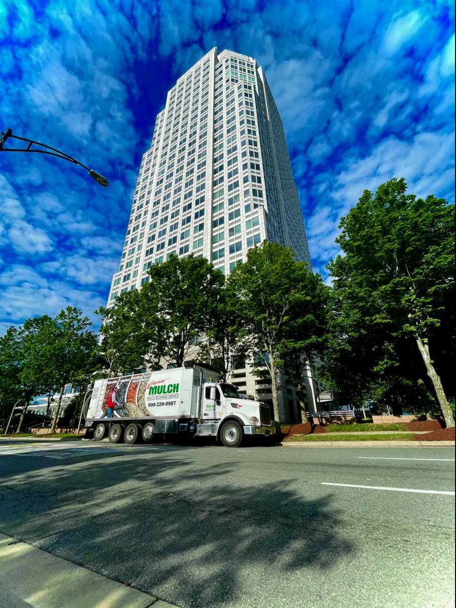 Customer Express Mulch of North Carolina sent is this great photo of their BT60C Blower Truck on the job. We love sharing customers' photos.
