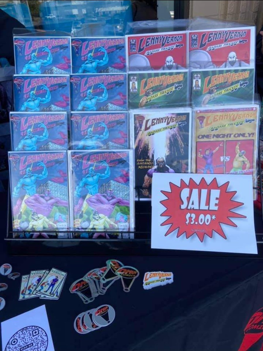 OMUG Comics declares 2021 the unofficial year of the con. With 2020 behind us we hope 2021 brings us back to in person appearances at some of our favorite events. We hope to see you there. Until then visit our shop and merch sites to catch up on all things Lenny.