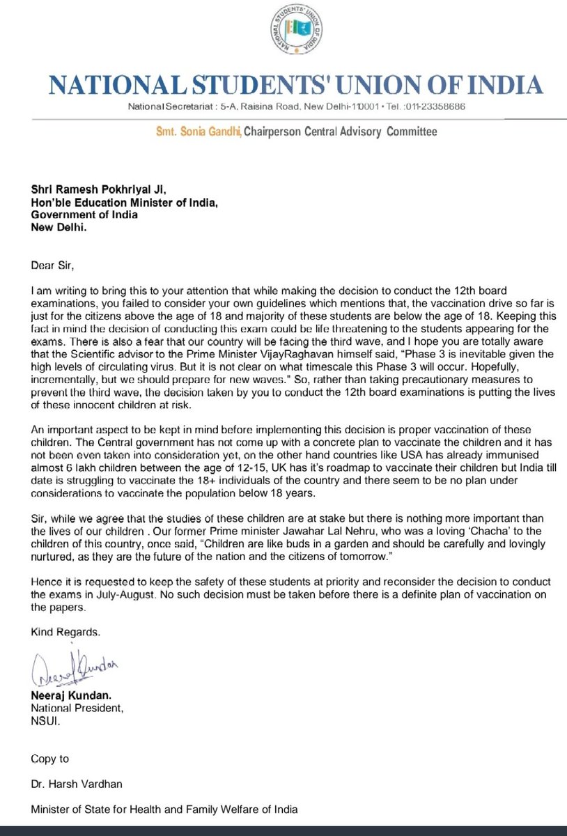PAYAL33708498's tweet photo. #CancelAllBoardExams 
@CANCELBOARDS036 
Cancelboardexams https://t.co/UtwJelcwsz