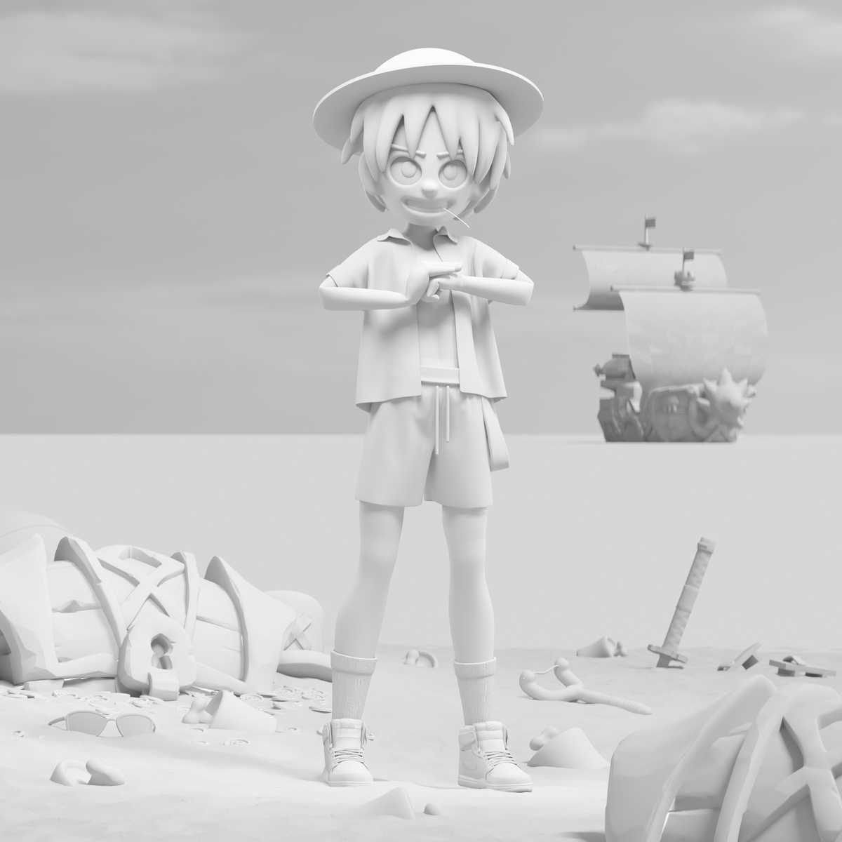yulmanova's tweet photo. luffy from one piece https://t.co/mEVZ5MN5RW