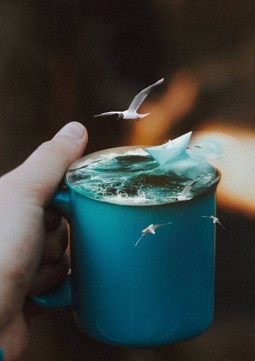 Picsart's tweet image. On Mondays, coffee hits differently ☕️ 😴 Start your week with a cup of creativity with our #freetoedit photos 😝 bit.ly/3ufNcHS