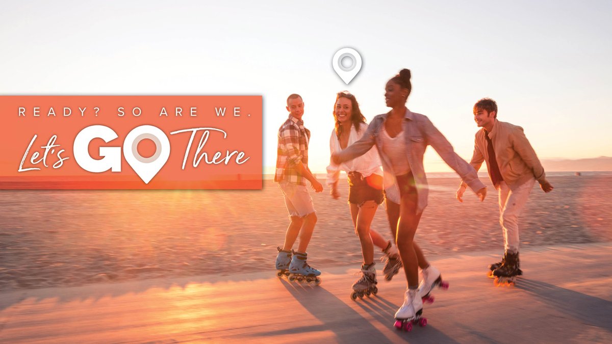 Let’s stop just talking about where we want to go and what we want to do. #LetsGoThere