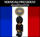 RF_OFFICIEL's tweet photo. douillard50 devient le 16ème président de la République. https://t.co/maDZ1pKSOV https://t.co/lqO3JjD87f
