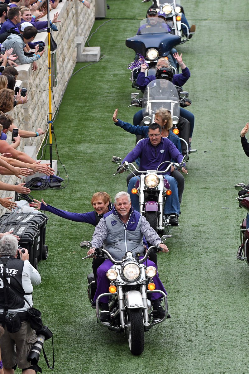 Your purple pride always led the way. 💜

Thank you, President Myers and Mary Jo.
