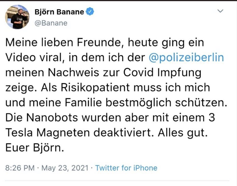 Sag ich doch Risikopatient! ABER, leider erst damit rausgerückt, als es viral ging… WARUM…???