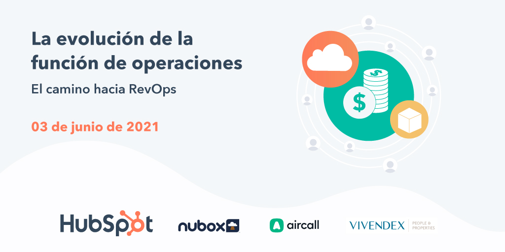 📣El 03 de junio será el evento gratuito "La evolución de la función de operaciones”, donde estaremos hablando sobre RevOps y Operations Hub y cómo usar los datos para optimizar los procesos internos. Link para registrarse: hubs.la/H0N0Fcb0