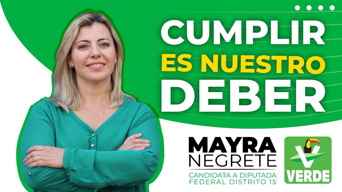 MayraNegreteVa's tweet photo. Cumplir es nuestro deber y con tu apoyo vamos a llegar al Congreso Federal.

Este 6 de junio #VotaVerde y seamos el cambio en #Irapuato. https://t.co/RywMsP1xsj