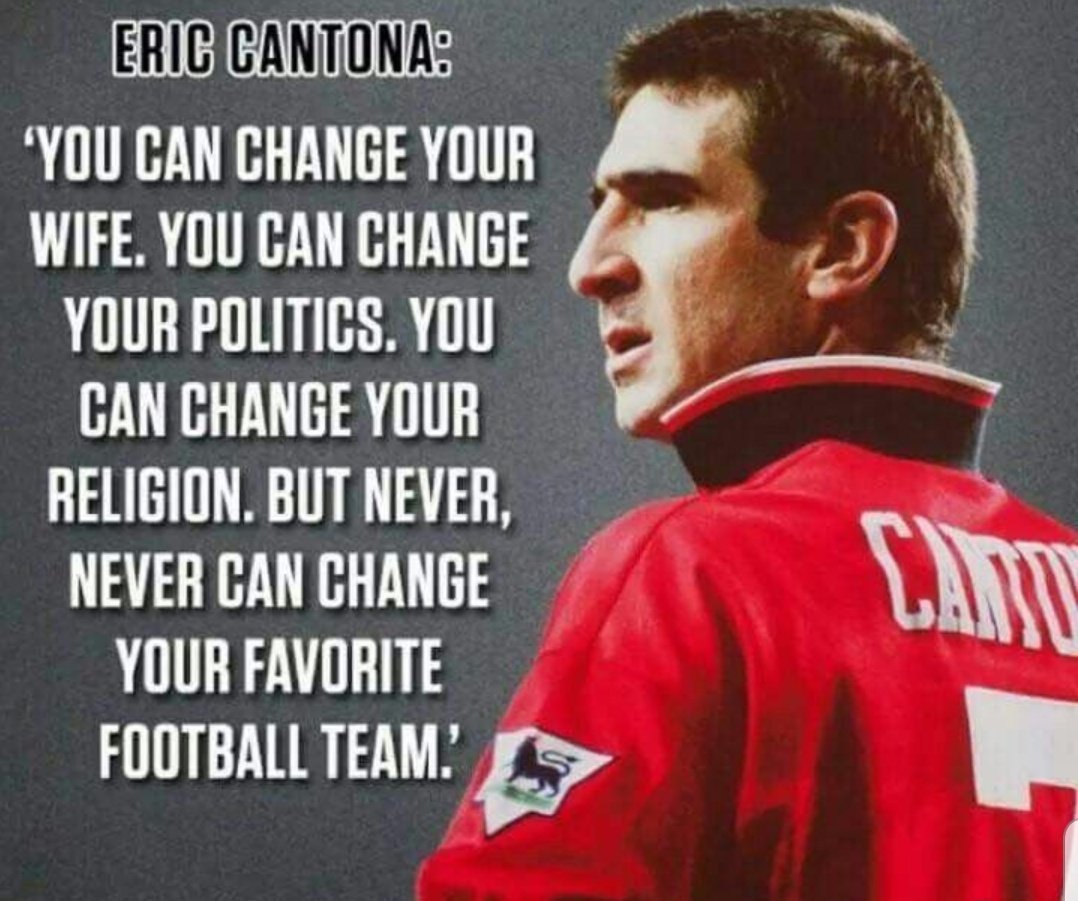 Happy birthday to the one and only Eric Cantona!                  